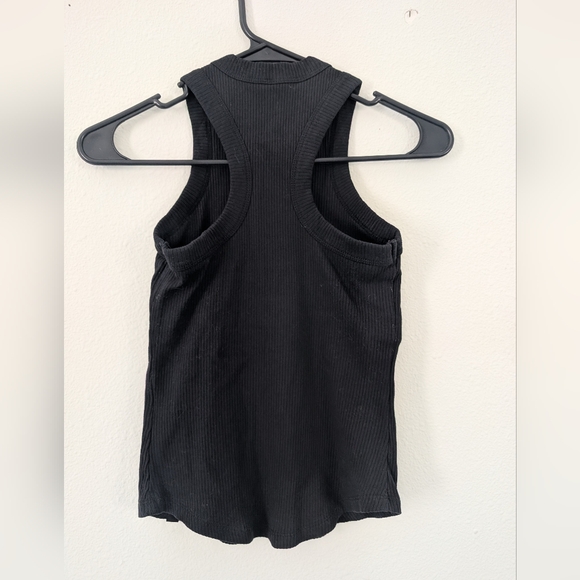 Fabletics Black Ribbed Tank Top - Picture 3 of 3